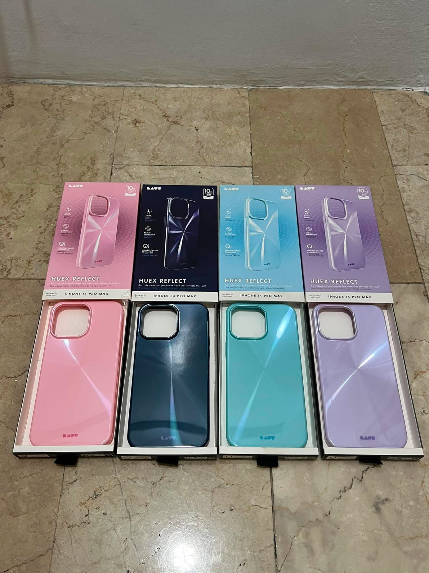 LAUT HUEX REFLECT — Pink phone case in Pink