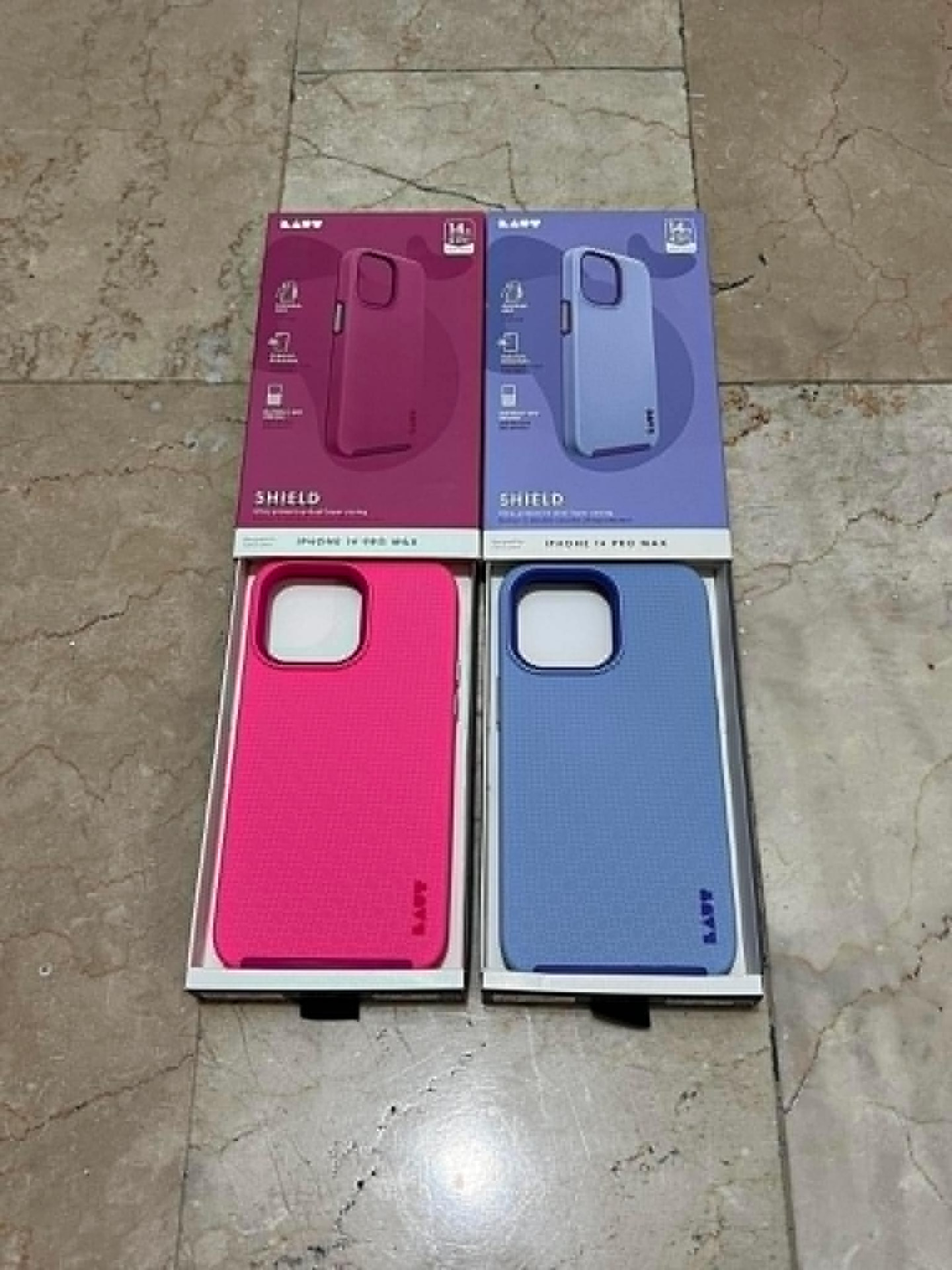 LAUT SHIELD — Pink phone case in Pink